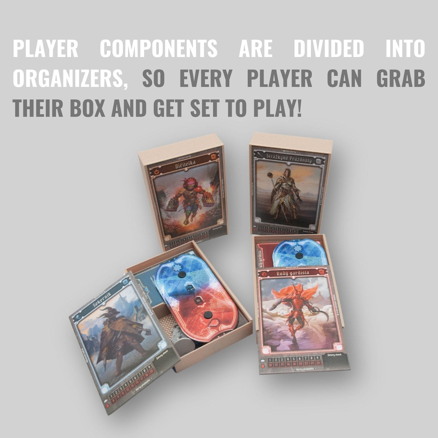 Gloomhaven: Lví chřtán - insert do deskové hry